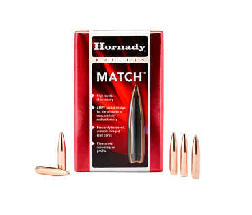 HORNADY 22 CAL.224 53 GR. HP MATCH
