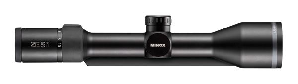 MINOX ZE 5is 2-10 x 50 mm SF Absehen 4 (30mm Mittelrohr, Leuchtabsehen, Z-Schiene)