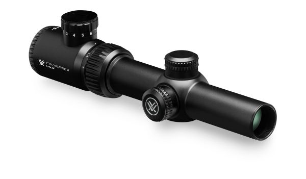CANNOCCHIALE VORTEX CROSSFIRE II AR 1-4X24 V-BRITE CON RETICOLO ILLUMINATO